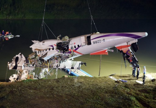 TAIWAN-PLANE-ACCIDENT